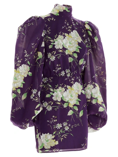 Shop Attico The  Floral High In Purple