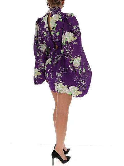 Shop Attico The  Floral High In Purple