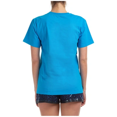 Shop Alberta Ferretti Love Me Sequins T In Light Blue