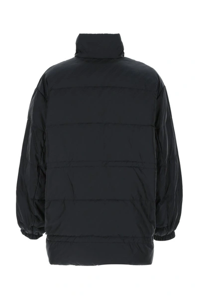 Shop Givenchy Chain Reversible Puffer Jacket In Black