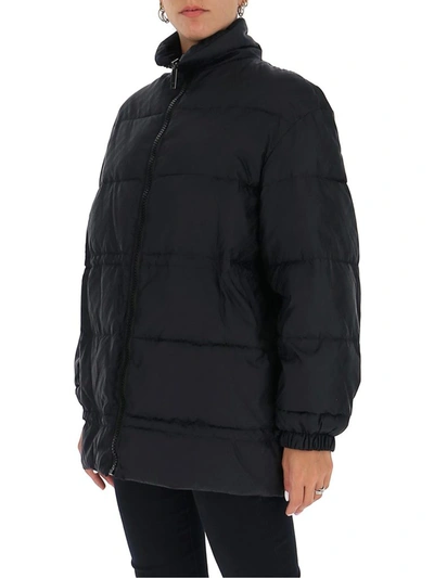 Shop Givenchy Chain Reversible Puffer Jacket In Black