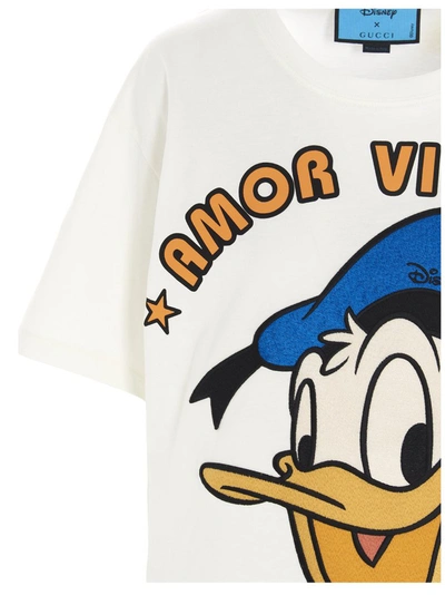 NEW Gucci Donald Duck Luxury Brand Gold Color 3D T-Shirt Limited Edition