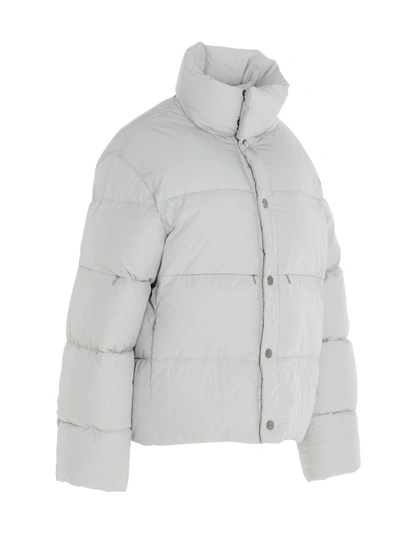 Shop Jacquemus La Doudoune Oversized Puffer Jacket In Grey