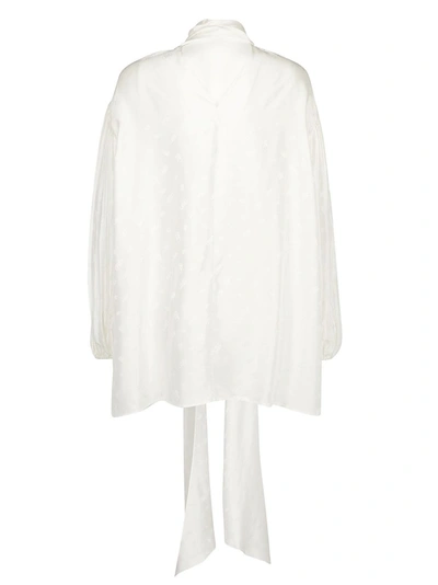 Shop Chloé Asymmetric Tie In White