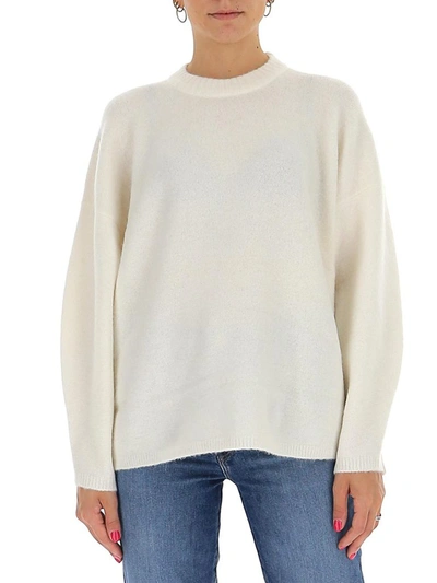 Shop 3.1 Phillip Lim Crewneck Knitted Sweater In White