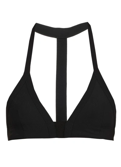 Shop Rick Owens Phlegethon Bikini Top In Black