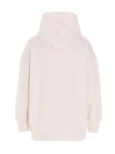 Shop Stella Mccartney Bunny Print Hoodie In Pink