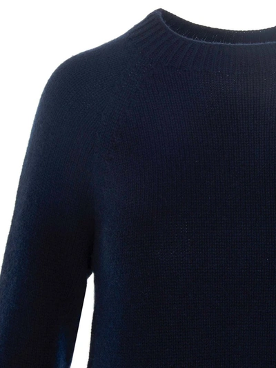 Shop Max Mara 's  Crewneck Sweater In Blue