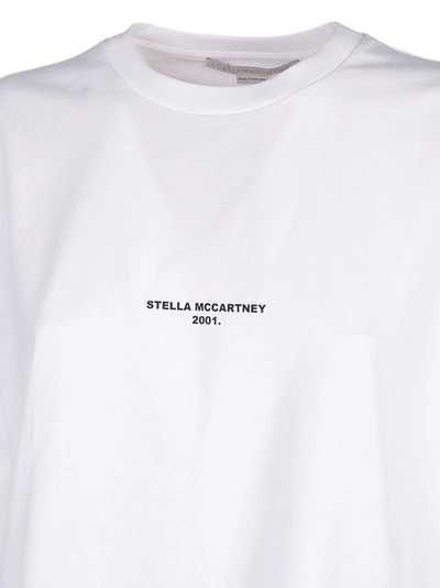 Shop Stella Mccartney Logo Print T In White