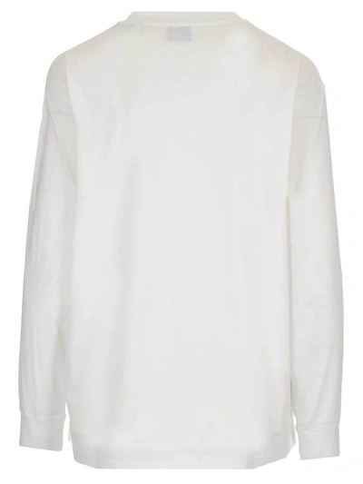 Shop Burberry Monogram Long In White