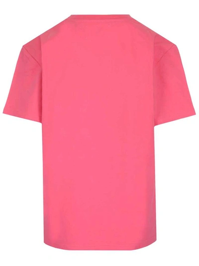 Shop Alberta Ferretti Love Me Sequins T In Pink