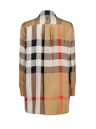Shop Burberry Vintage Check Shirt In Multi