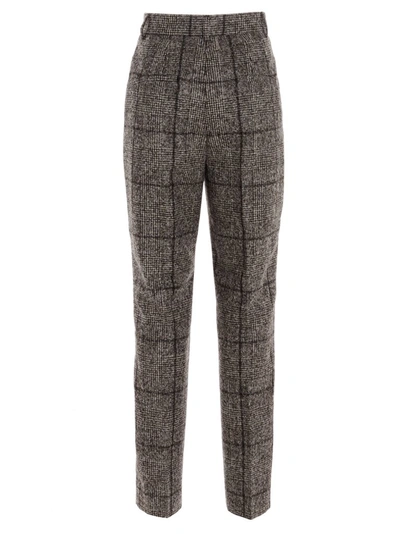 Shop Dolce & Gabbana Checked Tailored Trousers In Multi