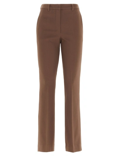 Shop Max Mara 's  Garbata Tailored Trousers In Brown