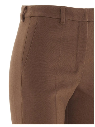 Shop Max Mara 's  Garbata Tailored Trousers In Brown