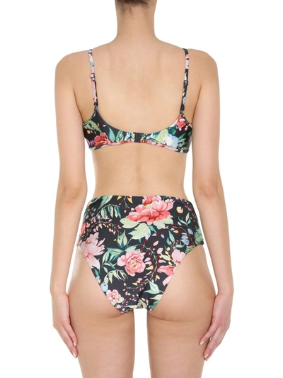 Shop Zimmermann Bellitude Bikini Top In Multi