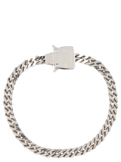 Shop Alyx 1017  9sm Mini Cubix Necklace In Silver