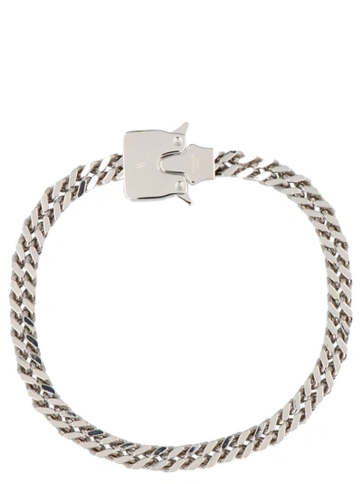 Shop Alyx 1017  9sm Mini Cubix Necklace In Silver