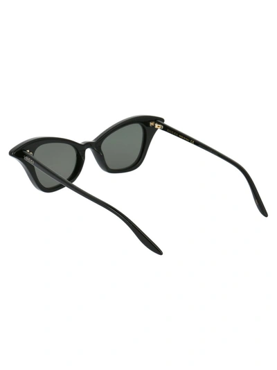 Shop Gucci Eyewear Cat Eye Sunglasses In Black