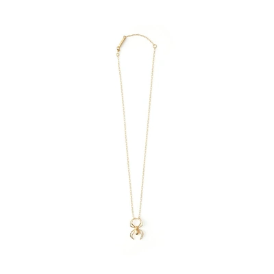 Shop Ambush Spider Pendant Necklace In Gold