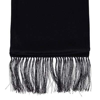 Shop Burberry Capelet Sleeves Scarf In Black