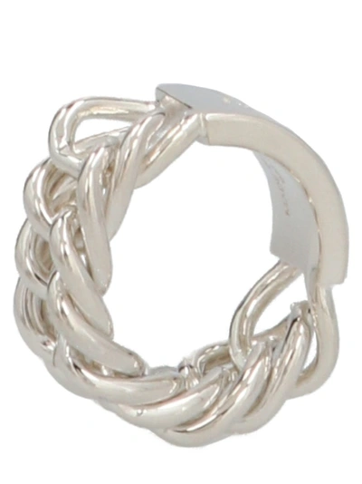 Shop Ambush Chain Ring In Silver