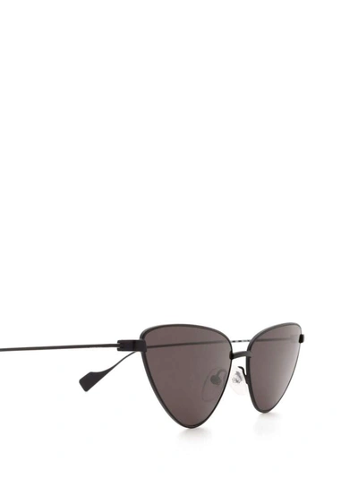 Shop Balenciaga Eyewear Triangle Frame Sunglasses In Black