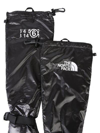Shop Mm6 Maison Margiela X The North Face Tabi Expedition Mitt Gloves In Black