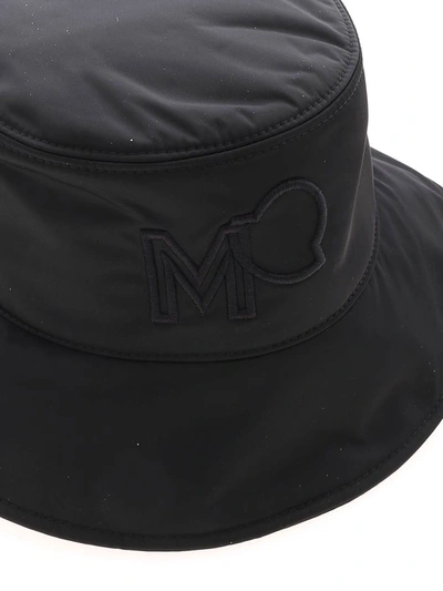 Shop Moncler Berretto Bucket Hat In Black