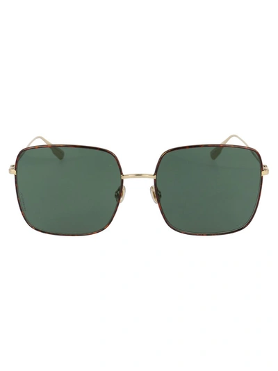 Shop Dior Eyewear Stellaire1 Sunglasses In Gold