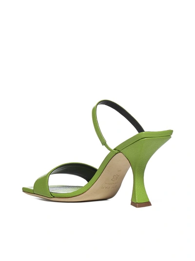 Shop By Far Nayla Sandals In Green