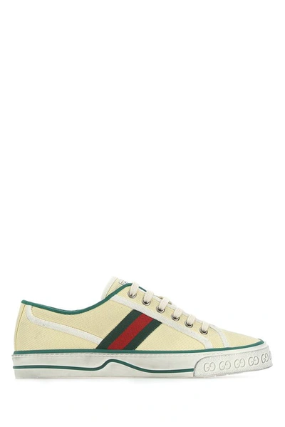 Shop Gucci Tennis 1977 Sneakers In Beige