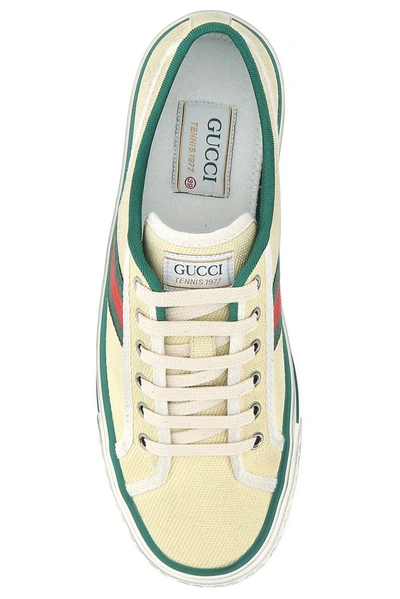 Shop Gucci Tennis 1977 Sneakers In Beige