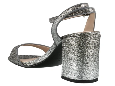 Shop Ash Jet Sandals In Silver