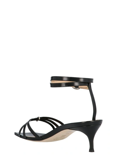 Shop By Far Kaia Sandals In Black