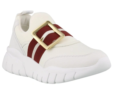 Shop Bally Brinelle Sneakers In White