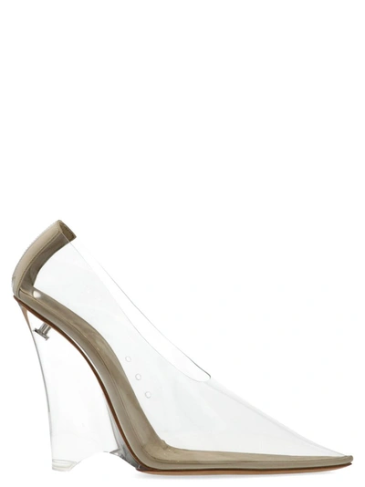 Shop Yeezy Transparent Pointed Toe Pumps