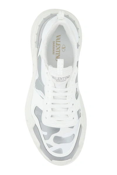 Shop Valentino Garavani Rockstud Rockrunner Plus Sneakers In Multi