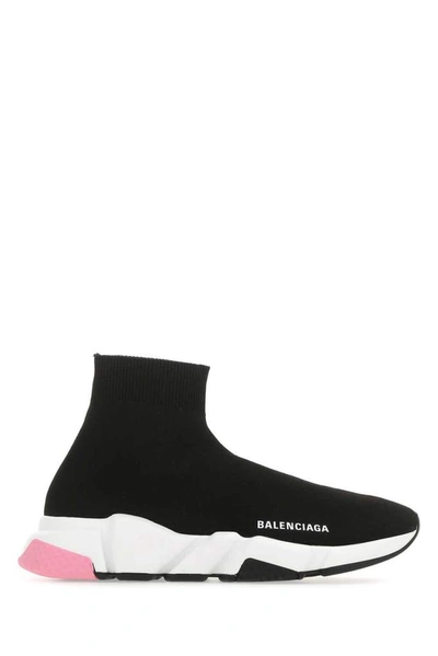 Shop Balenciaga Speed Sneakers In Black