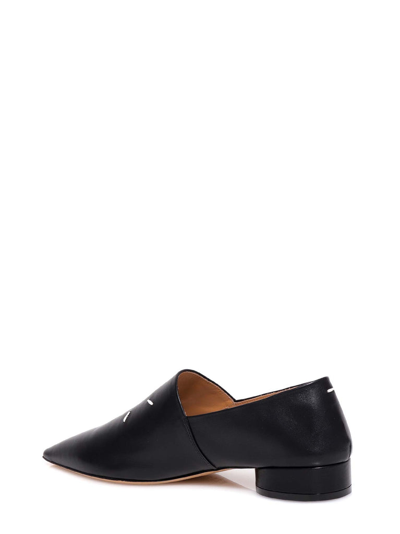 Shop Maison Margiela Stitched Pointed In Black