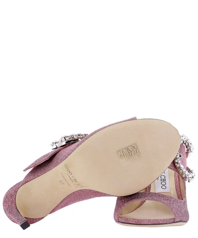 Shop Jimmy Choo Saf 85 Sandals In Pink