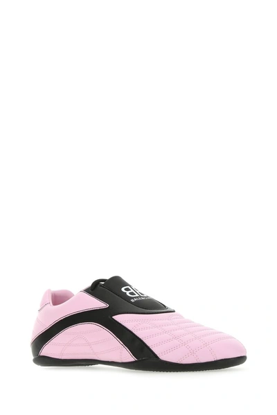 Shop Balenciaga Zen Sneakers In Pink