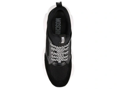 Shop Moschino Teddy Lace In Black