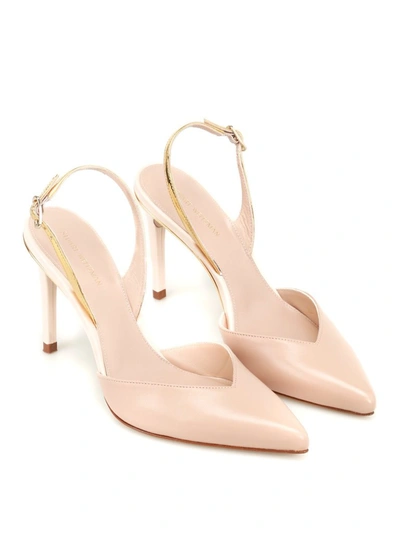 Shop Stuart Weitzman Streamlines Sandals In Beige