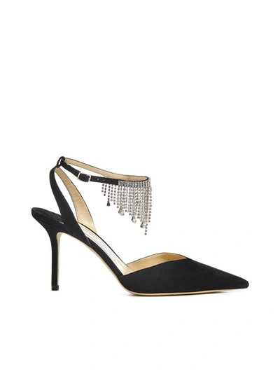 Shop Jimmy Choo Birtie Slingback Pumps In Black