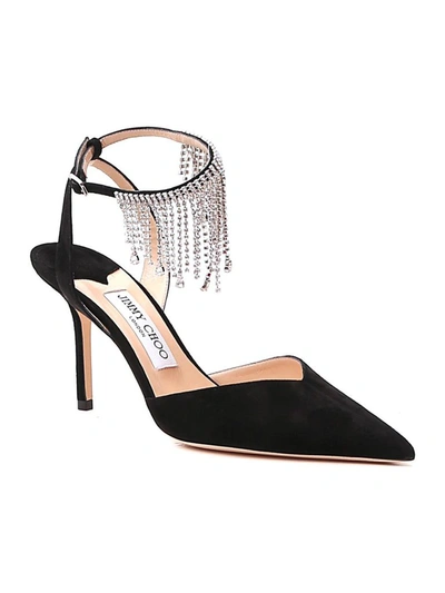 Shop Jimmy Choo Birtie Slingback Pumps In Black