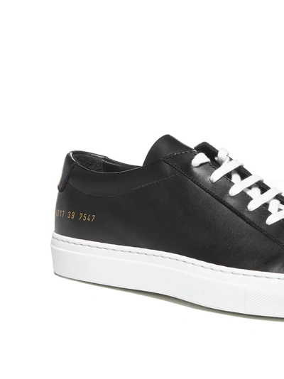 Shop Common Projects Achilles Low Sneakers In Black