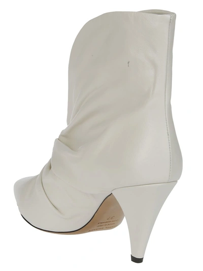 Shop Isabel Marant Lasteen Boots In White
