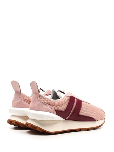 Shop Lanvin Bumpr Sneakers In Pink