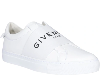 Shop Givenchy Paris Webbing Sneakers In White